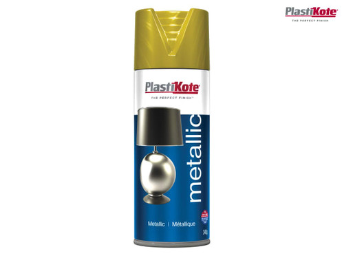 PlastiKote - Metallic Spray Brass 400ml