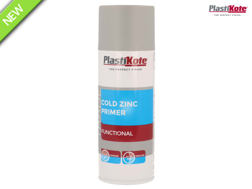 PlastiKote - Trade Cold Zinc Spray Primer 400ml