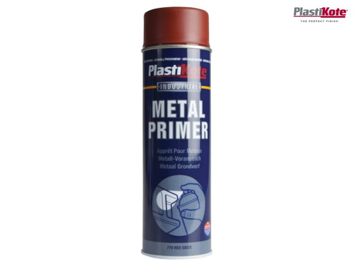 PlastiKote - Industrial Primer Spray Red Oxide 500ml