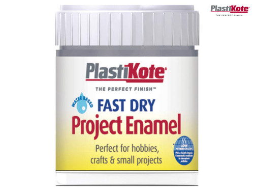 PlastiKote - Fast Dry Enamel Paint B52 Bottle Pewter 59ml
