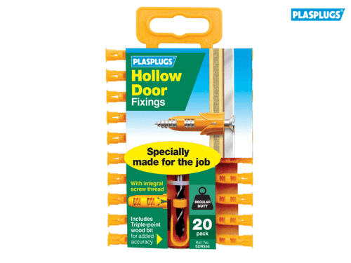Plasplugs - SDR556 Hollow Door Fixings (20)