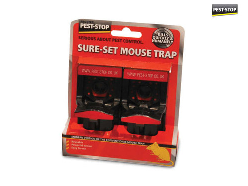 Pest-Stop Systems - Sure-Set Mouse Trap Twin Pack