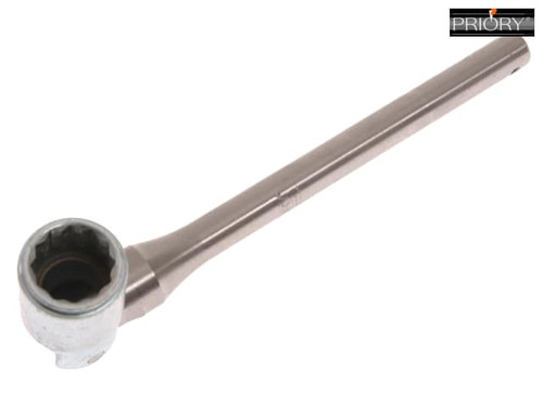Priory - 381B Scaffold Spanner Stainless Steel Bi-Hex 7/16W Round Handle