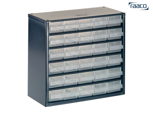 Raaco - 624-01 Metal Cabinet 24 Drawer