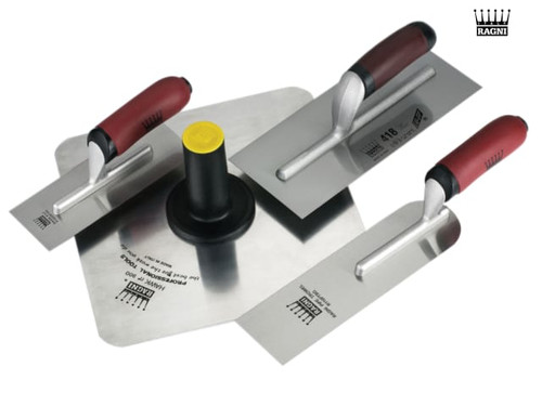 Ragni - RP1027 Plasterer's Trowel & Hawk 4 Piece