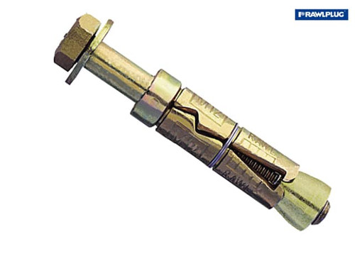 Rawlplug - Plated Rawlbolt - Loose Bolt M10 25L