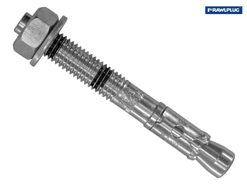 Rawlplug - R-XPT Plated Throughbolt M12 x 80mm