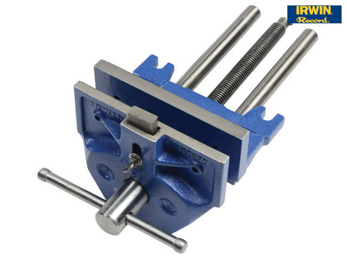IRWIN Record - 52PD Plain Screw Woodworking Vice 175mm (7in) & Front Dog