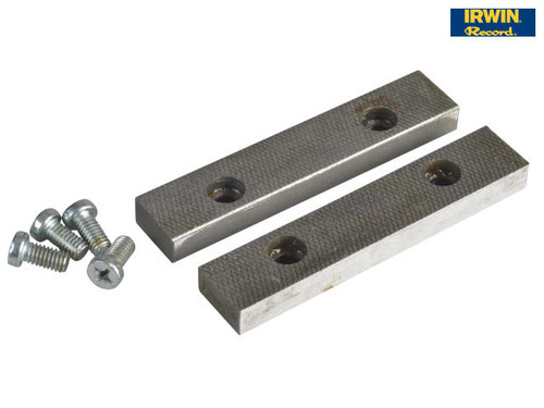 IRWIN Record - PT.D Replacement Pair Jaws & Screws 125mm (5in) for 5 Vice