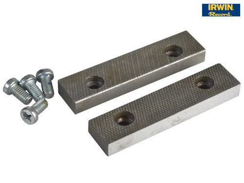 IRWIN Record - PT.D Replacement Pair Jaws & Screws 115mm (4.1/2in) 23 Vice