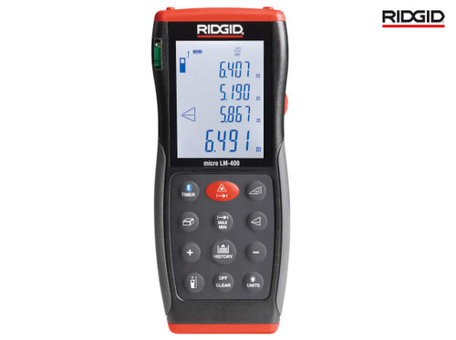 RIDGID - 36813 Micro LM-400 Advanced Laser Distance Measure 70m