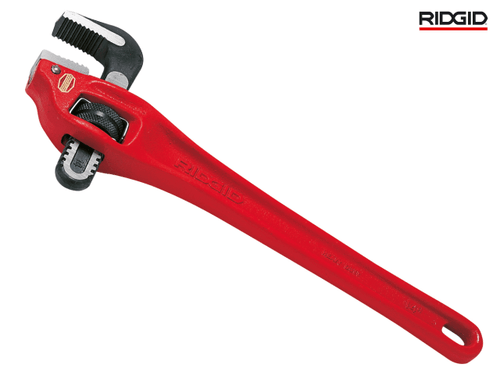 RIDGID - 89435 Heavy-Duty Offset Pipe Wrench 350mm (14in) Capacity 50mm