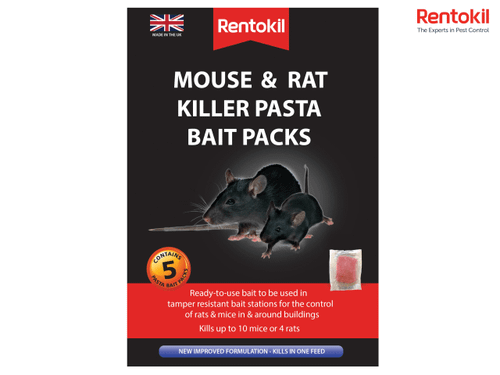 Rentokil - Mouse & Rat Killer Pasta Bait 5 Sachets