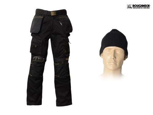 Roughneck Clothing - 32in Trouser Pack Belt Beanie & Kneepads