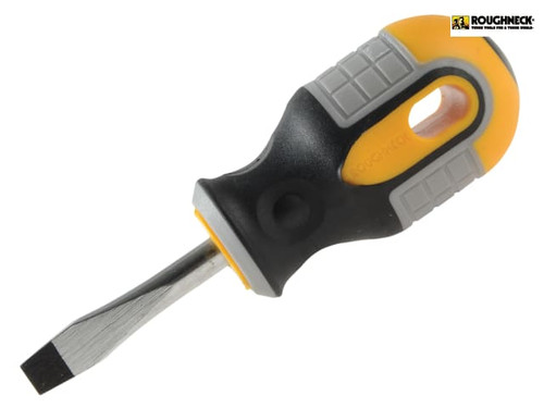 Roughneck - Screwdriver Flared Tip 6.0 x 38mm Stubby