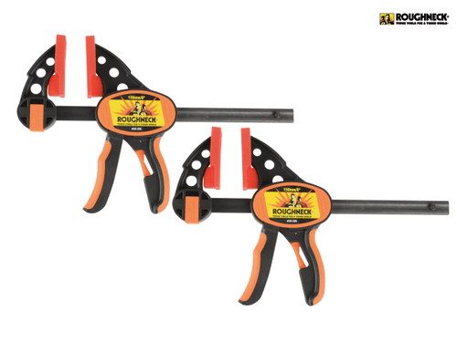 Roughneck - Ratcheting Bar Clamp & Separator 152mm (6in) Twin Pack