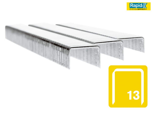 Rapid - 13/10 10mm Galvanised Staples Box 5000