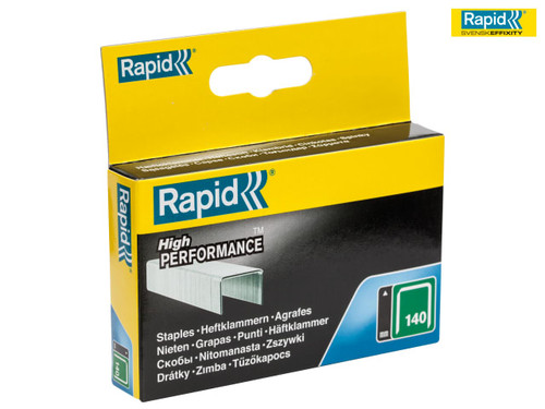 Rapid - 140/8 8mm Galvanised Staples Box 2000