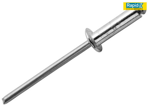 Rapid - Standard Aluminium Rivets 4 x 8mm (Bag of 100)