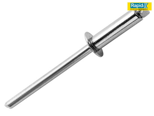 Rapid - Stainless Steel Rivets 4 x 12mm (Blister of 50)