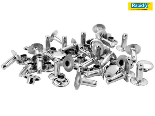 Rapid - Tubular Rivets 8 x 3 x 9mm Cap 3 x 8mm (Pack of 25)