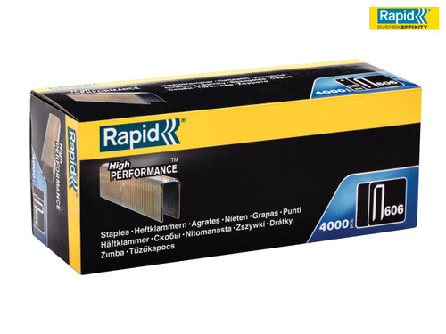 Rapid - 606/25B4 25mm Staples Narrow Box 4000