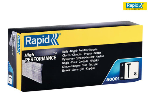 Rapid - No.8 Brad Nails 18Ga 40mm (Box 5000)