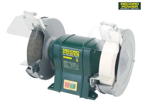 Record Power - RSBG8 200mm (8in) Bench Grinder 400W 240V