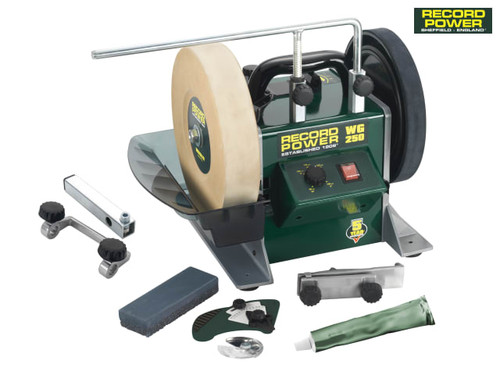 Record Power - WG250 250mm (10in) Wet Stone Grinder 160W 240V
