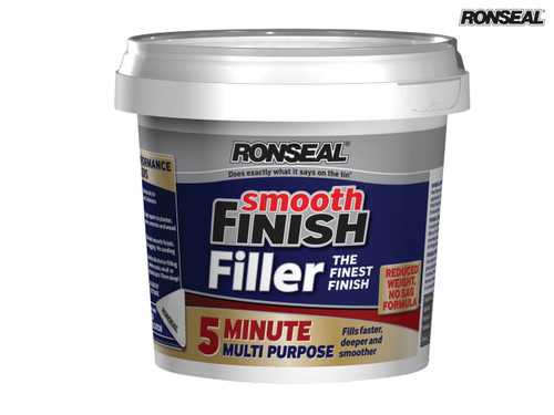 Ronseal - Smooth Finish 5 Minute Multi Purpose Filler Tub 290ml