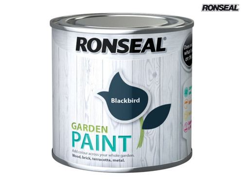 Ronseal - Garden Paint Black Bird 250ml