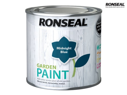 Ronseal - Garden Paint Midnight Blue 250ml
