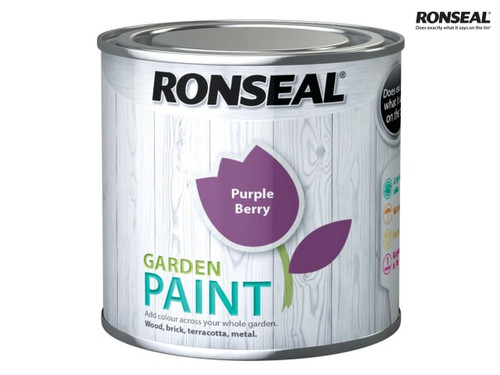 Ronseal - Garden Paint Purple Berry 250ml