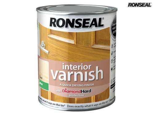 Ronseal - Interior Varnish Quick Dry Matt Clear 250ml
