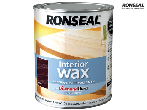 Ronseal - Interior Wax Walnut 750ml