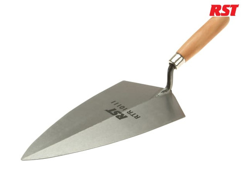 R.S.T. - 101 Philadelphia Pattern Brick Trowel Wooden Handle 10in