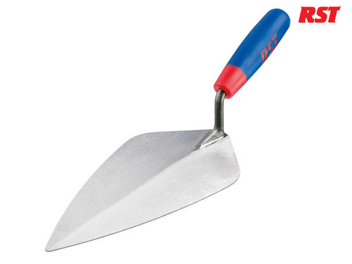 R.S.T. - London Pattern Brick Trowel Soft Touch Handle 10in