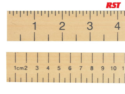 R.S.T. - Hardwood 1 Metre Stick Plain