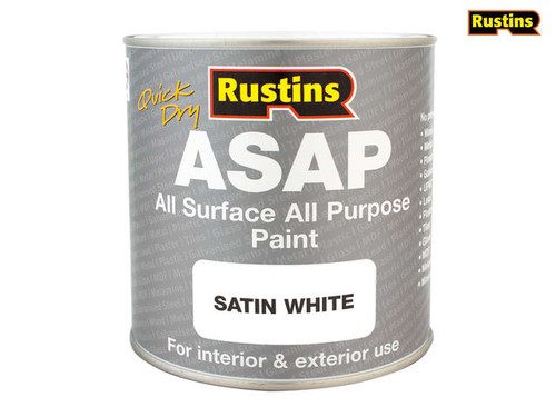 Rustins - ASAP Paint White 500ml