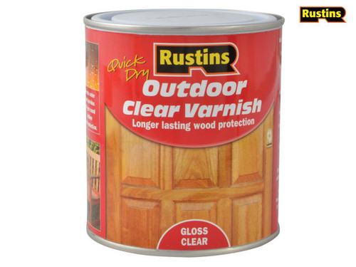 Rustins - Exterior Varnish Clear Gloss 500ml