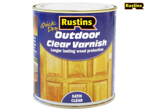 Rustins - Exterior Varnish Satin 500ml