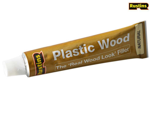 Rustins - Plastic Wood Tube Natural 20g