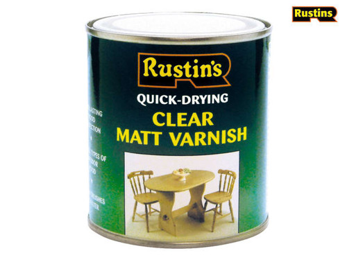 Rustins - Quick Dry Varnish Matt Clear 250ml