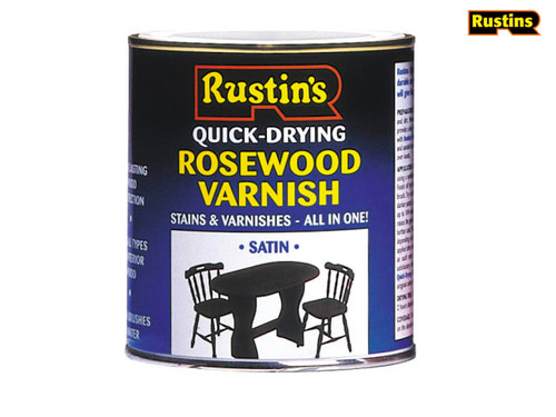 Rustins - Quick Dry Varnish Satin Antique Pine 250ml