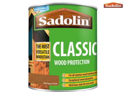 Sadolin - Classic Wood Protection Antique Pine 1 Litre
