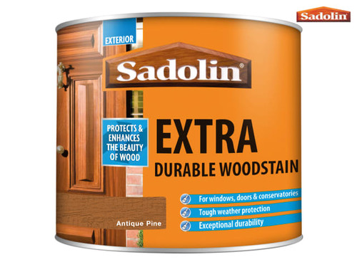 Sadolin - Extra Durable Woodstain Antique Pine 500ml