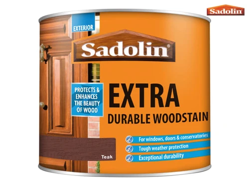 Sadolin - Extra Durable Woodstain Teak 500ml