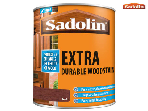 Sadolin - Extra Durable Woodstain Teak 1 Litre