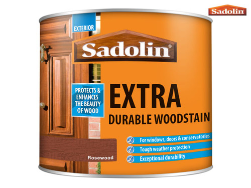 Sadolin - Extra Durable Woodstain Rosewood 500ml