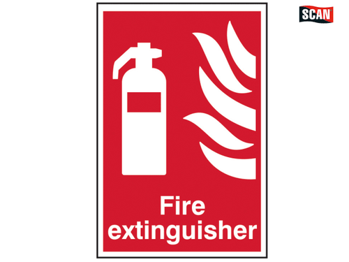 Scan - Fire Extinguisher - PVC 200 x 300mm